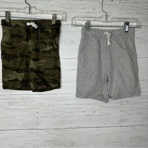 🌈 carters 2 pairs of cotton boys shorts size 7